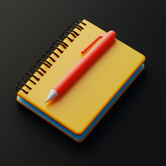 sketchbook 3d render icons