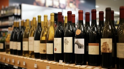 store wine promotion