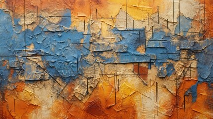 thick funky texture