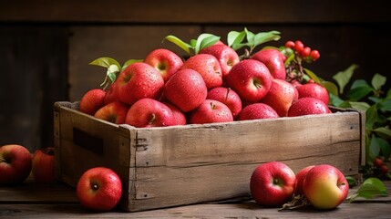 ripe apple box