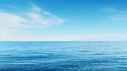 Obraz premium horizon beautiful blue background