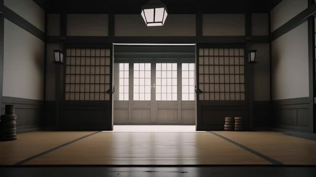Traditional Martial Arts Interior Space