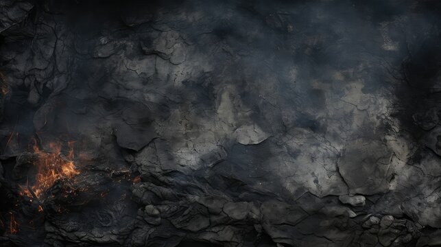 burnt ashes texture
