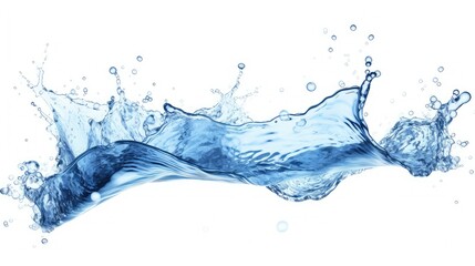 Obraz premium clipdroplets water splash clipart