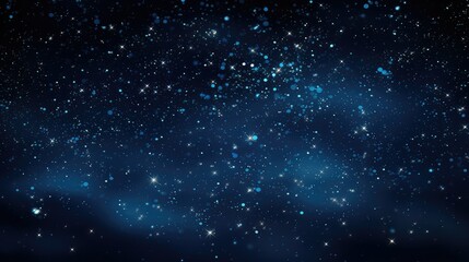 Fototapeta premium stars dark blue glitter