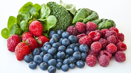 Boost your intake of antioxidants by eating more berries, dark leafy greens, nuts, and seeds. 