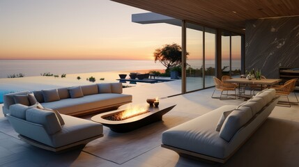 Fototapeta premium ocean cool house