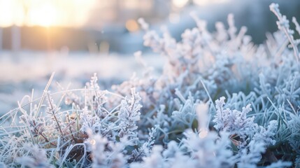 warm day to a sudden frost with icy conditions forming on surfaces and a chill settling into the air.