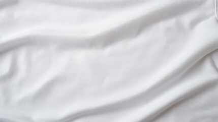 Obraz premium fabric white tshirt template