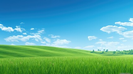 Obraz premium vibrant backdrop green