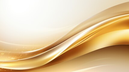 clean gold swoosh background