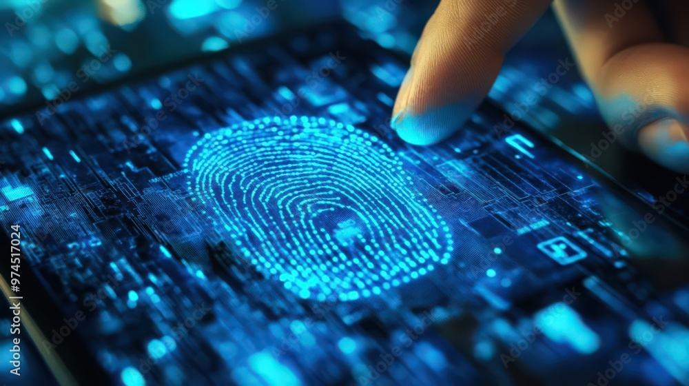 Poster the combination of biometric security and digital tablets provides a powerful solution for data prot