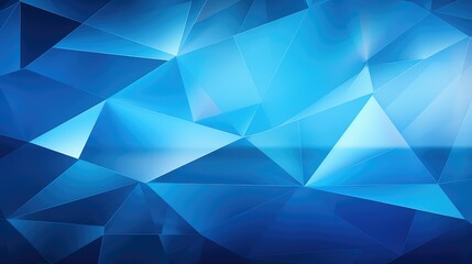 triangles blue abstract geometric background
