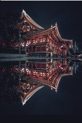 The Beautiful Senso-ji temple in Tokyo