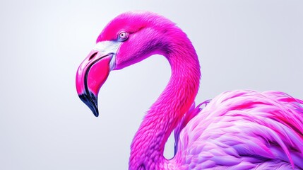 playful white background neon