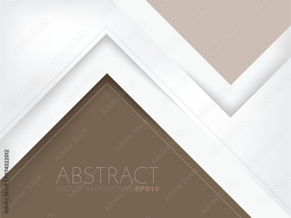 Fototapete graphic geometric triangle overlap vector layer background for text and message design