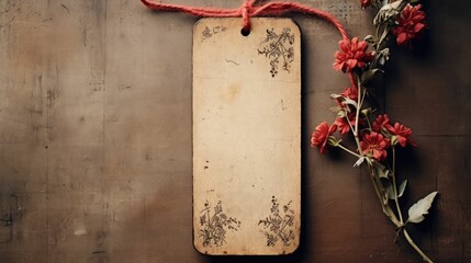 nostalgic gift tag template