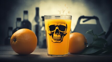 toxic sick orange juice