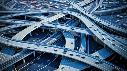 interchange road graphic