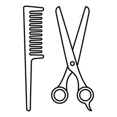 Barbershop icon for your aplication or your barbershop