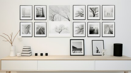 gallery white poster frame