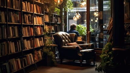 Obraz premium reading buy book