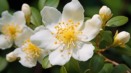 nature mock orange shrub