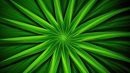 shapes green abstract pattern