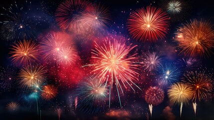 Fototapeta premium sky fourth of july texture