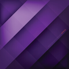 Purple graphic geometric triangle overlap vector layer background for text and message design