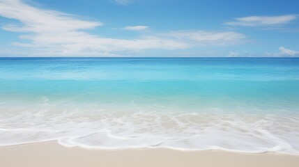 Fototapeta premium beach welcome blue