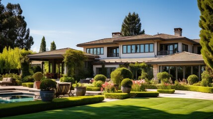 grand house with nice yard