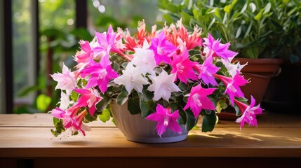 Fototapeta premium pink easter plants