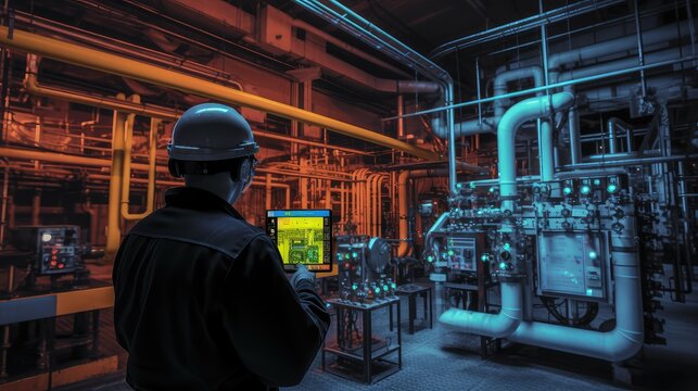 thermal industrial plant inspection