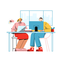 Boss feedback illustration