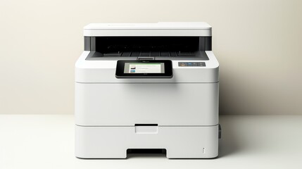 compact printer white background