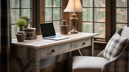 reclaimed desk home office