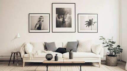 monochrome minimal wall art