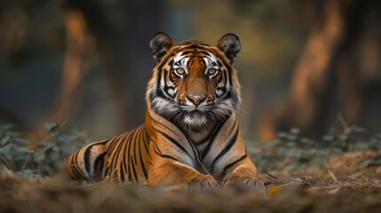 Fototapeta premium Portrait of a Royal Bengal Tiger