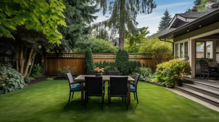 landscaped house rental