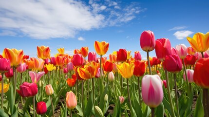 Obraz premium flowers spring scenes