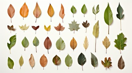 flora leaf illustrations