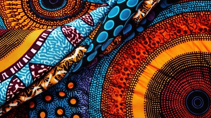 african cloth texture background