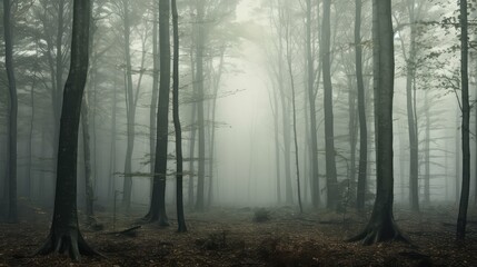 fog forest for the trees