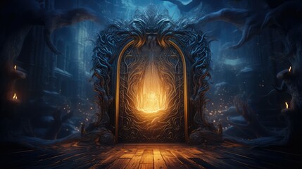 magical door cartoon
