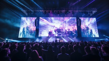 immersive video screen wall