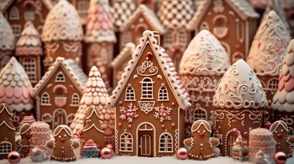 walls ginger bread texture