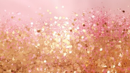 shimmer pink and gold glitter background