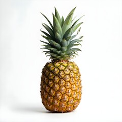 Fototapeta premium A pineapple isolated on a white background.