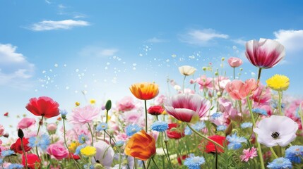 Fototapeta premium bloom spring card